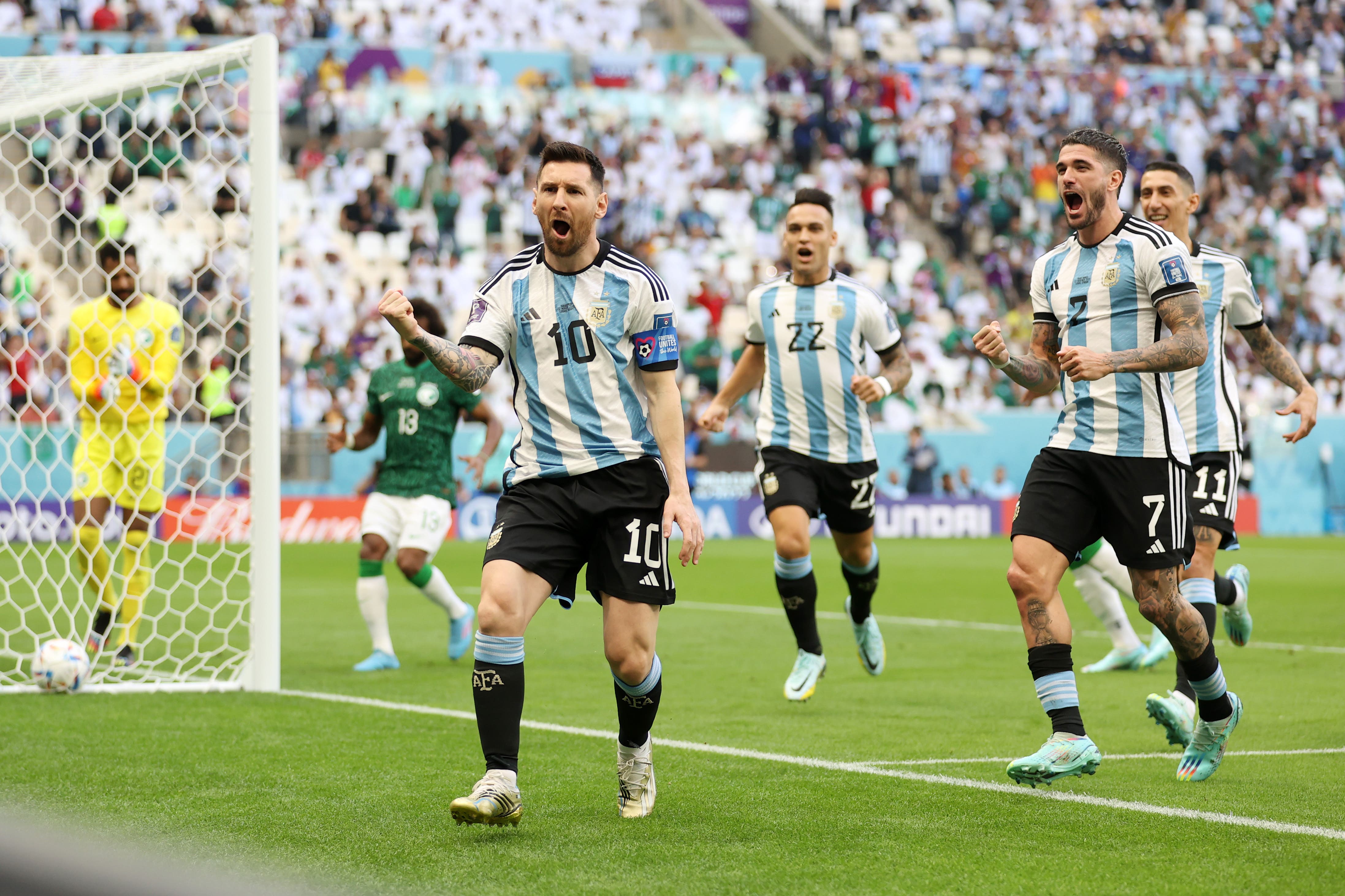 Argentina vs Saudi Arabia LIVE: World Cup 2022 latest score and updates