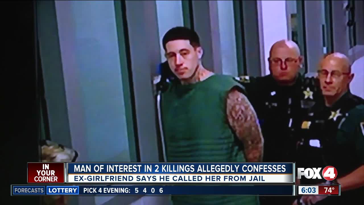 Person of interest allegedly confesses to Florida murders