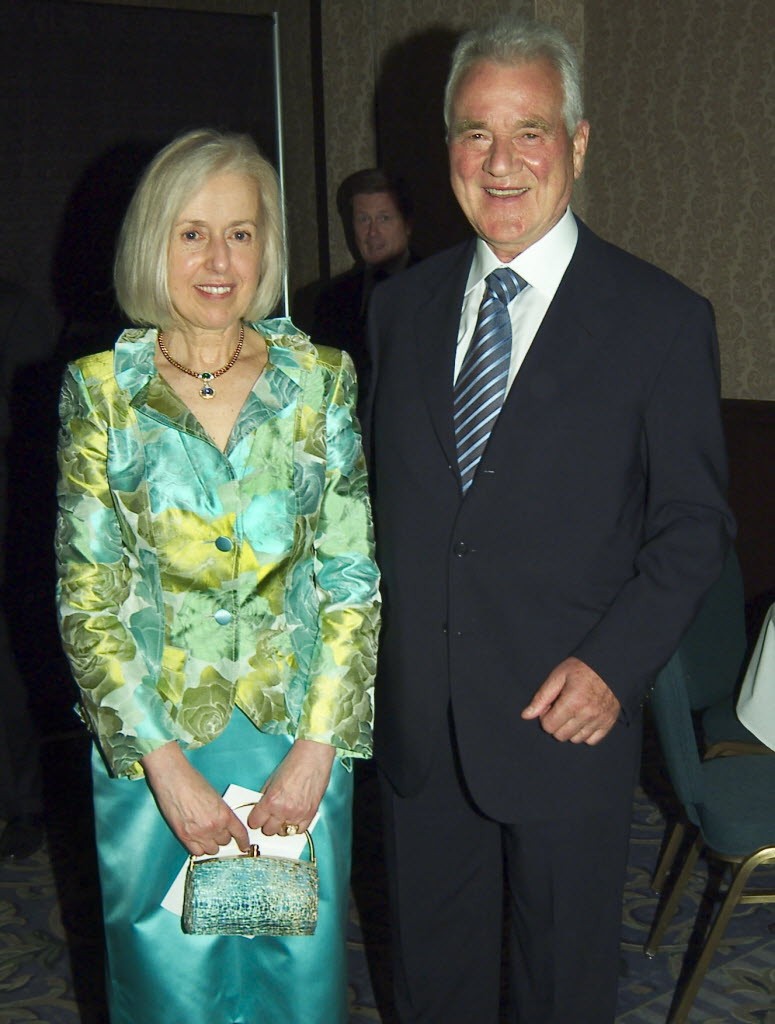 frank stronach wife Frank stronach