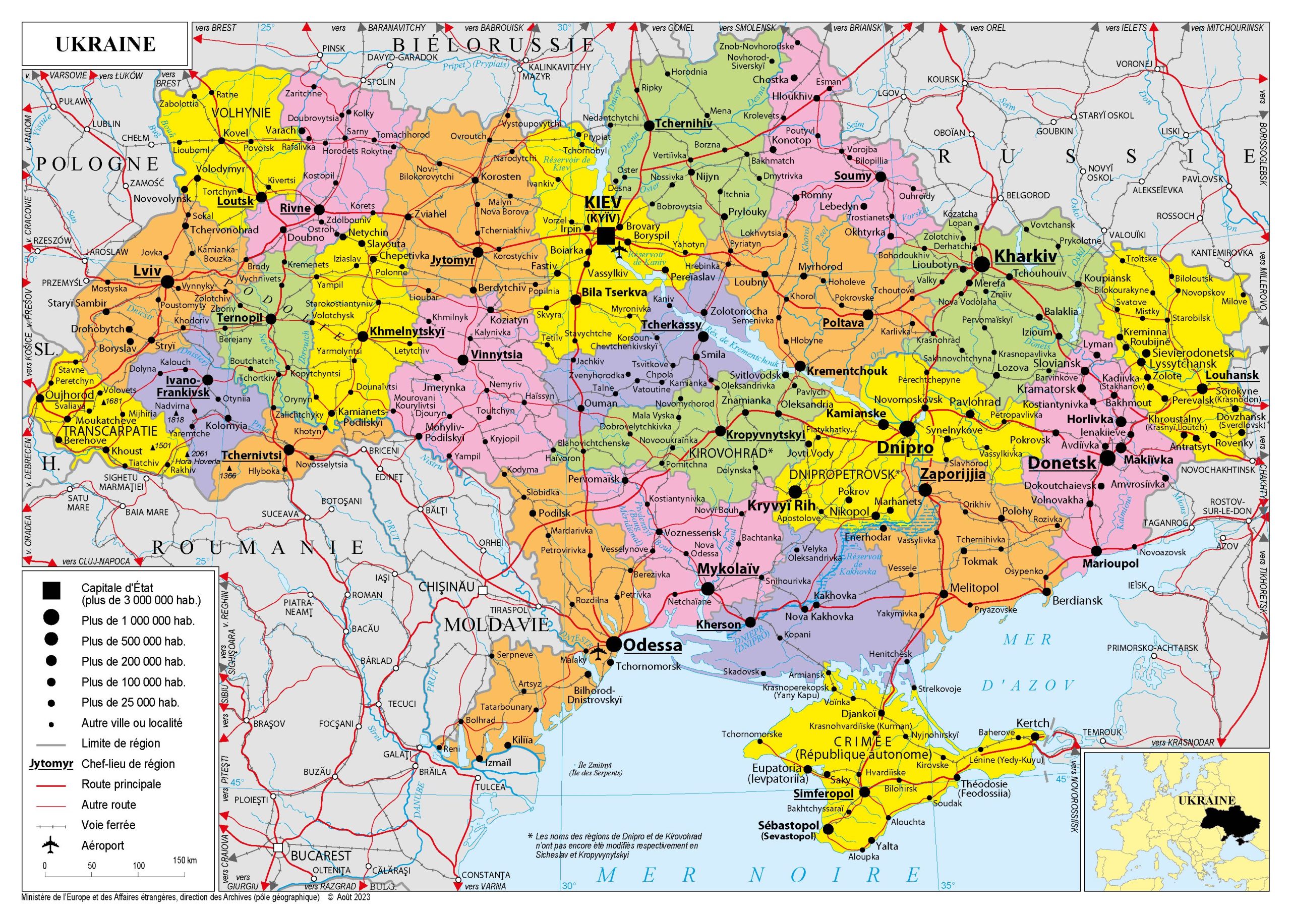 Ukraine Ukraine map / geography of ukraine / map of ukraine