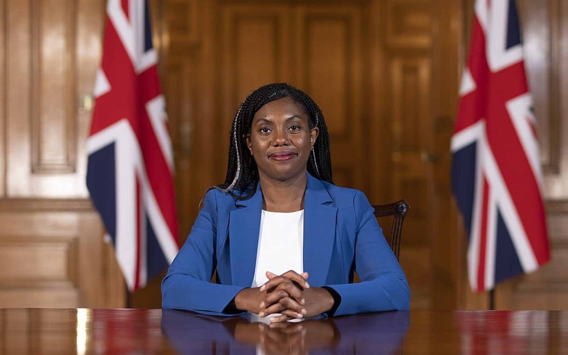 kemi badenoch mp Kemi badenoch, conservative mp for saffron waldon stock photo