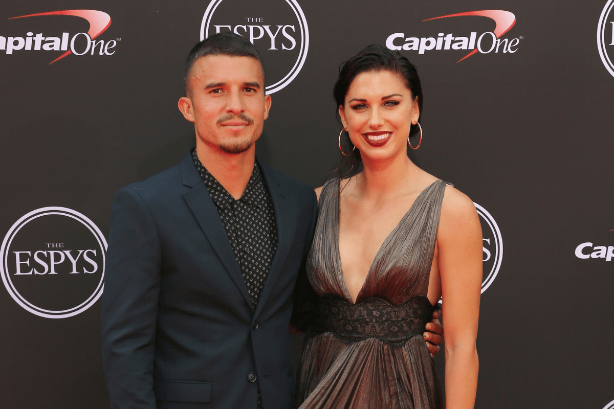 alex morgan husband Morgan carrasco welcomes