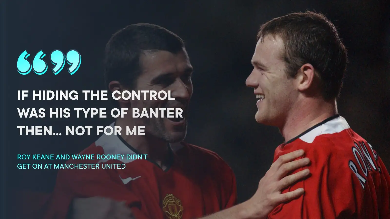 roy keane and rooney Roy keane names all-time manchester united xi and includes legends