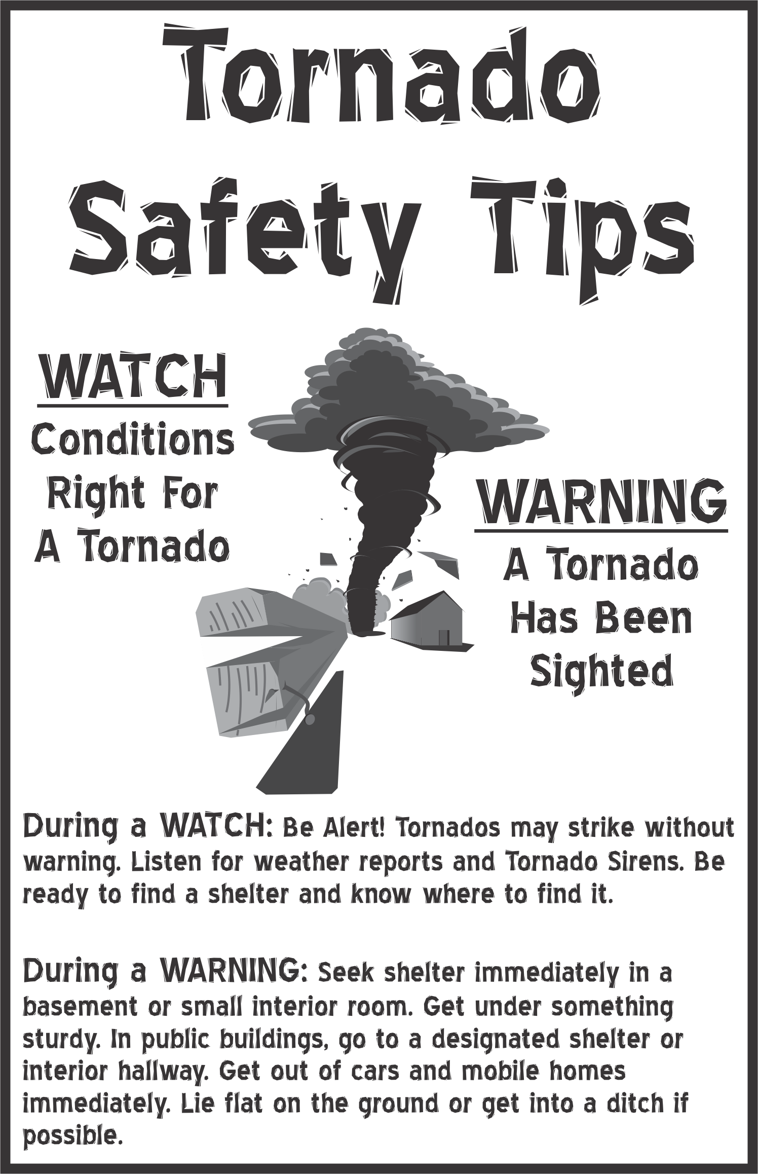 tornado warning meaning Outdoor warning sirens