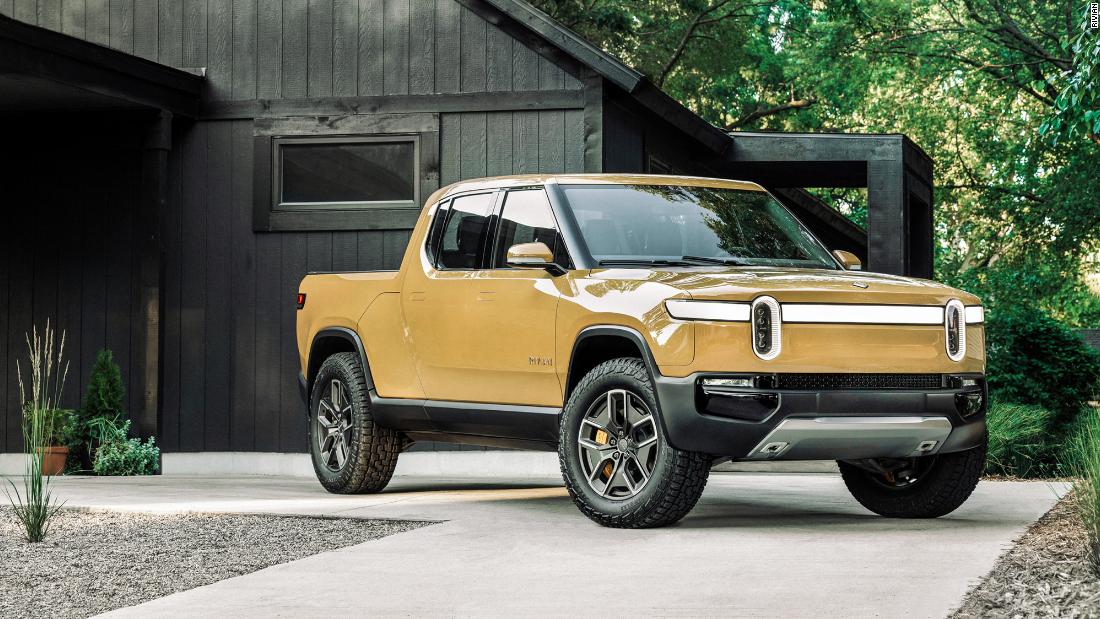 rivian truck Now the rivian r1t electric pickup truck comes with a kitchen sink and