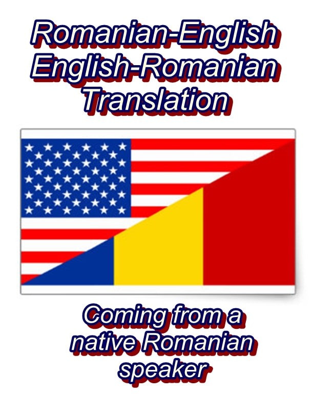 romanian to english Romanian english translator