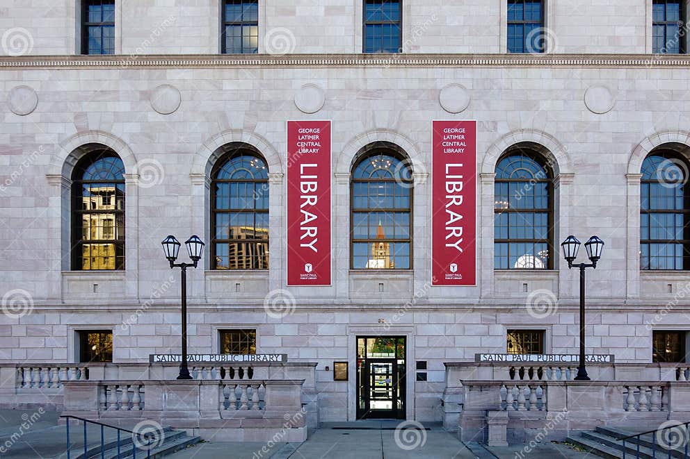 george latimer central library Step into a book lover's paradise at this stunning minnesota library