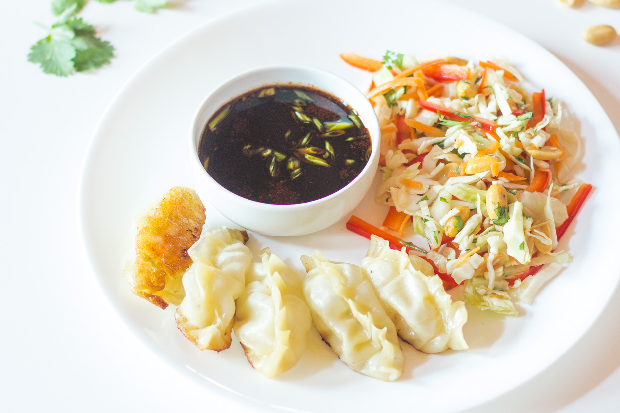 potstickers Potstickers veggie recipe potsticker vegetarian sante