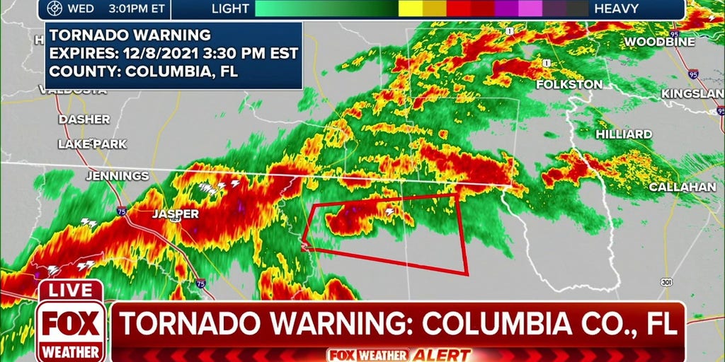 tornado warning florida Tornado watch issued for portions of central florida